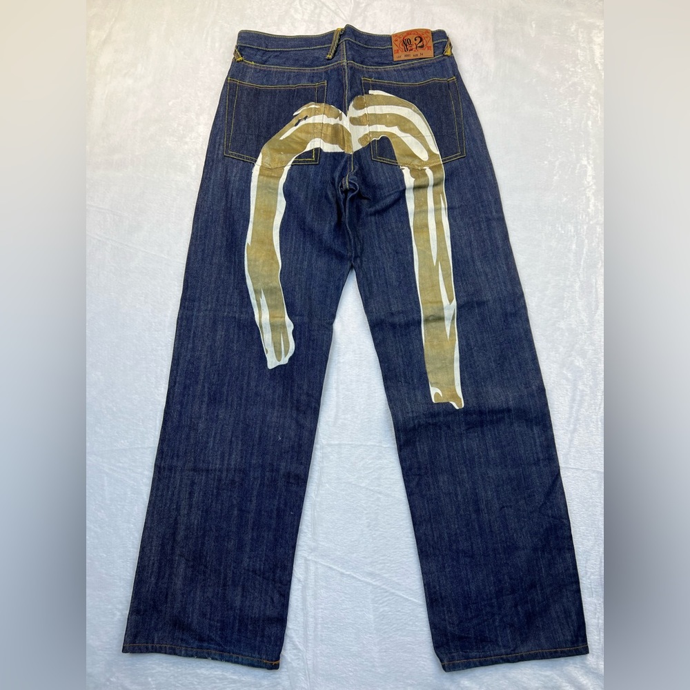 Evisu Lot 0001 Jeans Size 34 - Picture 1 of 8